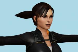 Lara Croft Lara-Croft, Lara, Croft, lara, Tomb-Raider, girl, female, woman, people, human, xna, characters, rigged